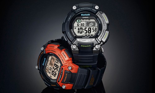 #CES展上的新玩意# Casio 发布 STB-1000 智能手表 可同步骑行速