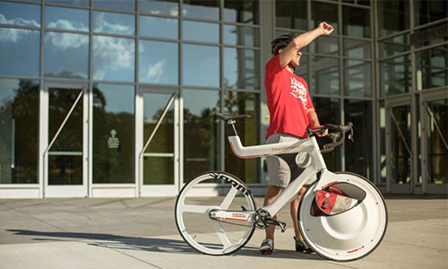 前轮是行李舱，David Hotard 设计的 Transport Bike