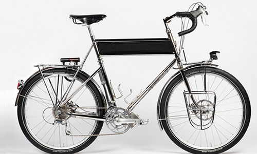 高清组图：复古旅行车Stainless Steel Touring Bike