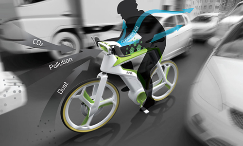 Air Purifier Bike 空气净化器自行车