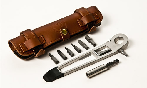 低调奢华有内涵的修理工具套装：The Nutter Cycle Multi Tool