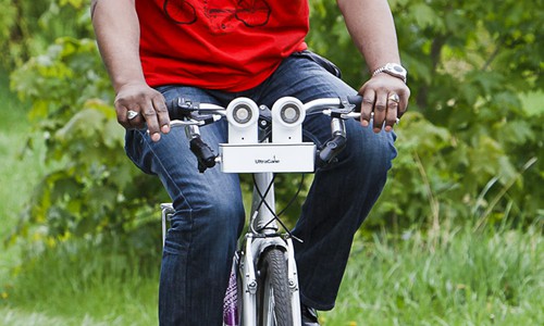 英国推出感应震动系统UltraBike 帮助盲人骑单车